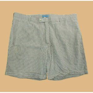 Peter Millar Mens Brown Check Shorts 44